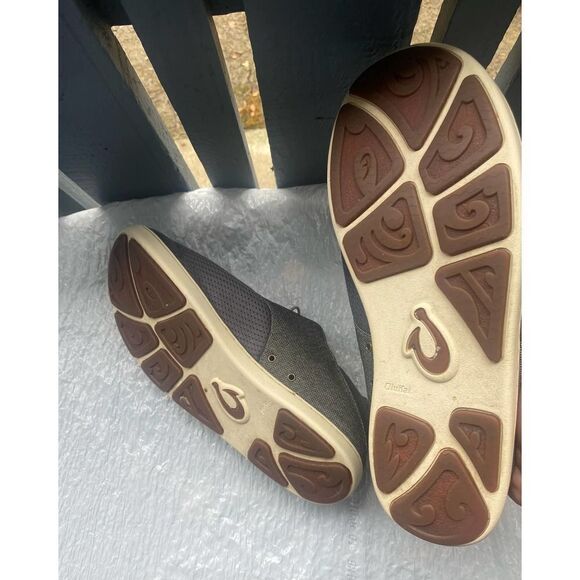 Olukai Men's Nohea Macu Gray Sz 11 US - Picture 8 of 10